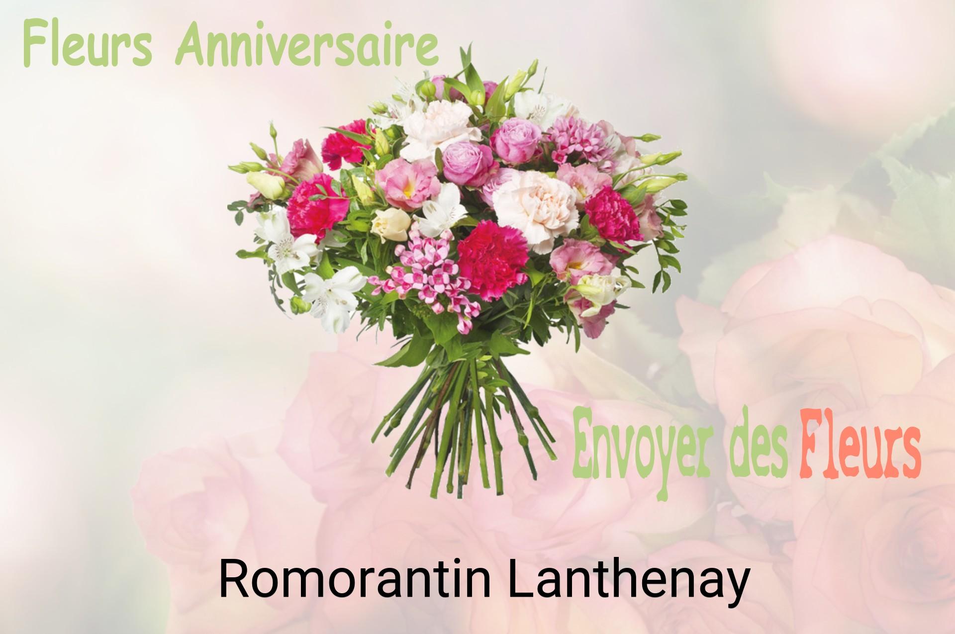 Bouquet de fleurs d’anniversaire livré à Romorantin-Lanthenay